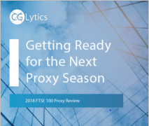 Review of FTSE 100 2018 Proxy Season – Getting ready for next proxy season
